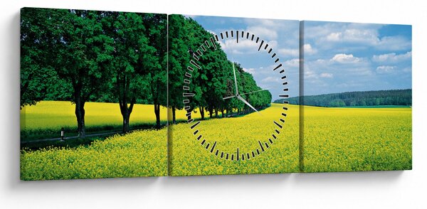 Slika polja z alejo (sa satom) (90x30 cm)