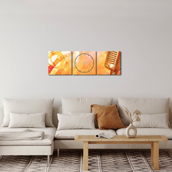Slika - Retro mikrofon (sa satom) (90x30 cm)