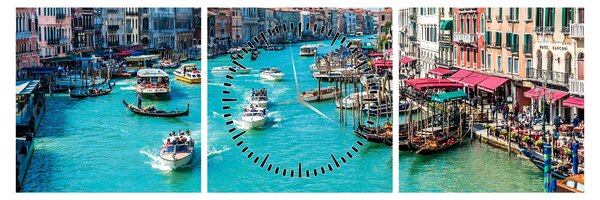 Slika - Canal Grande, Benetke, Italija (sa satom) (90x30 cm)