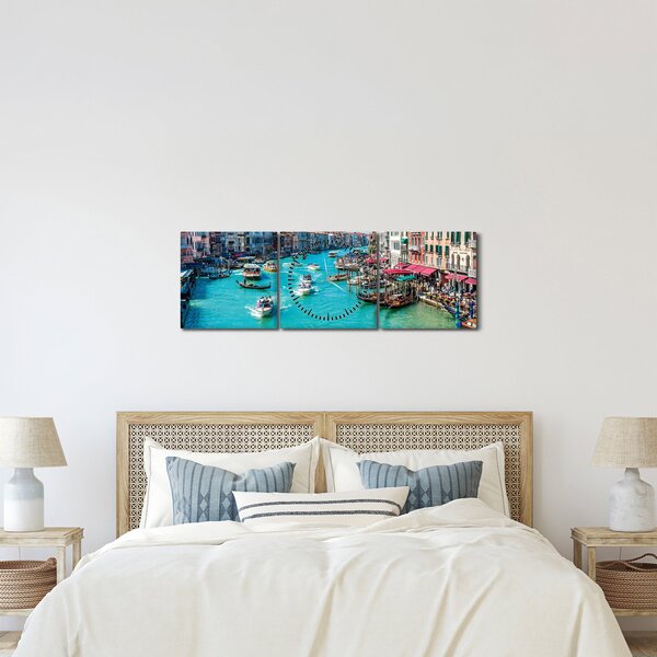 Slika - Canal Grande, Benetke, Italija (sa satom) (90x30 cm)