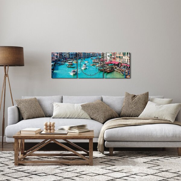 Slika - Canal Grande, Benetke, Italija (sa satom) (90x30 cm)