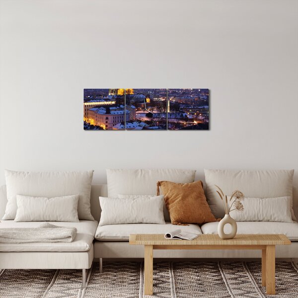 Slika - Katedrala sv. Petra in Pavla, Brno, Češka (sa satom) (90x30 cm)