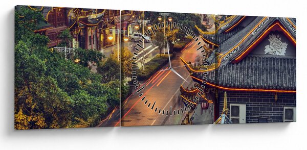 Slika - Qintai Road, Chengdu, Kitajska (sa satom) (90x30 cm)