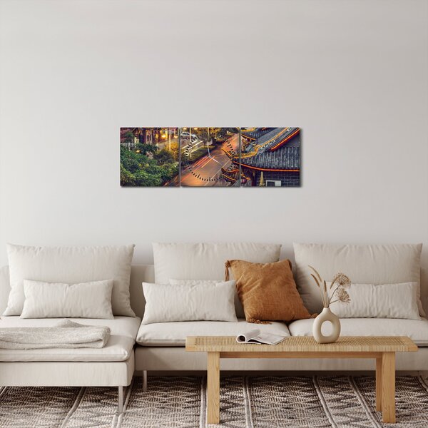 Slika - Qintai Road, Chengdu, Kitajska (sa satom) (90x30 cm)