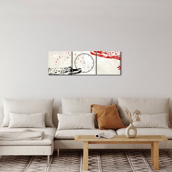 Slika - Krokodili (sa satom) (90x30 cm)