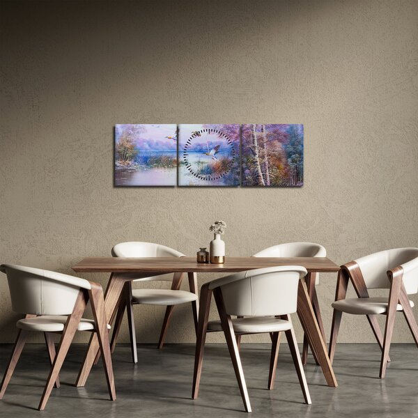 Slika - Jesen prihaja, oljna slika (sa satom) (90x30 cm)