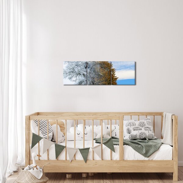 Slika - Sprememba sezone (sa satom) (90x30 cm)