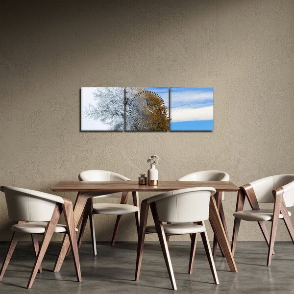 Slika - Sprememba sezone (sa satom) (90x30 cm)