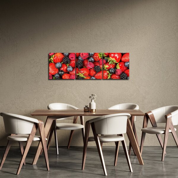 Slika - Obremenitev s sadjem (sa satom) (90x30 cm)