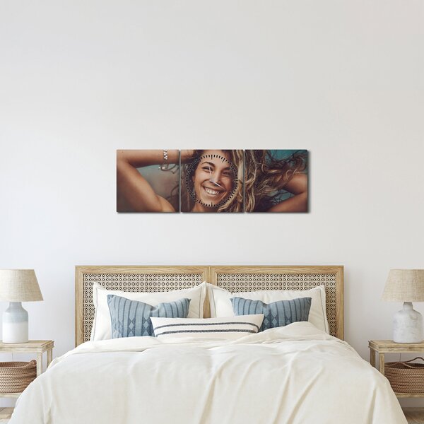 Slika - Portret mlade ženske (sa satom) (90x30 cm)