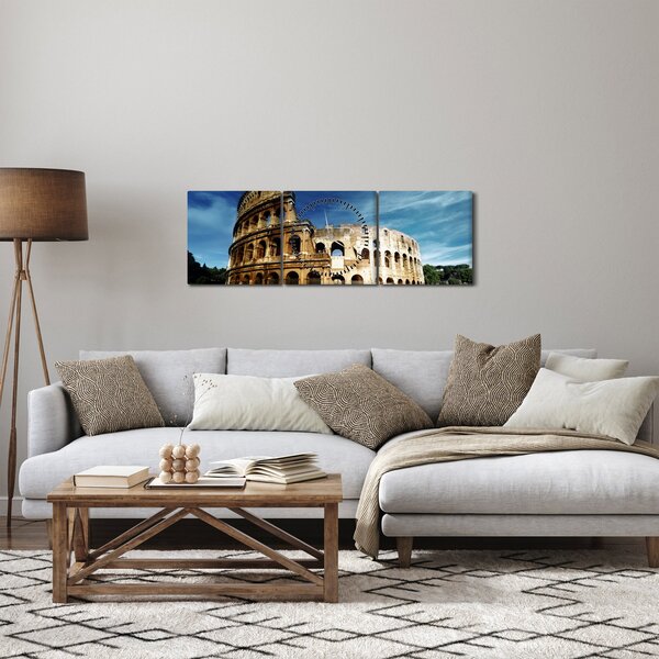 Slika - Kolosej v Rimu, Italija (sa satom) (90x30 cm)