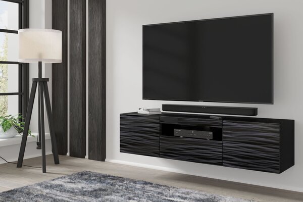 TV stolić/ormarić Aurora 150 (sahara crna)