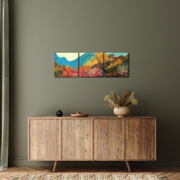 Slika - Barve jeseni (sa satom) (90x30 cm)
