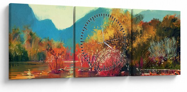 Slika - Barve jeseni (sa satom) (90x30 cm)