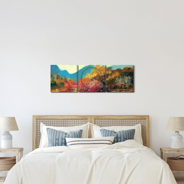 Slika - Barve jeseni (sa satom) (90x30 cm)