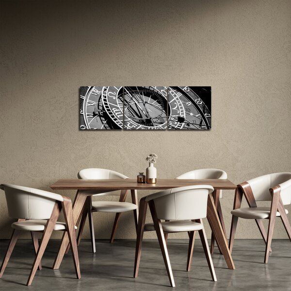 Slika - Astronomska ura, Praga, Češka (sa satom) (90x30 cm)