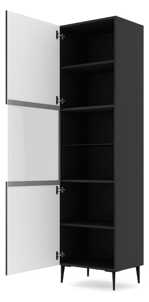 Zondo.hr Vitrina 1DS Rowanna (crna). 1125000