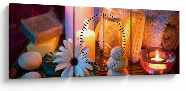Slika - Trenutek počitka (sa satom) (90x30 cm)
