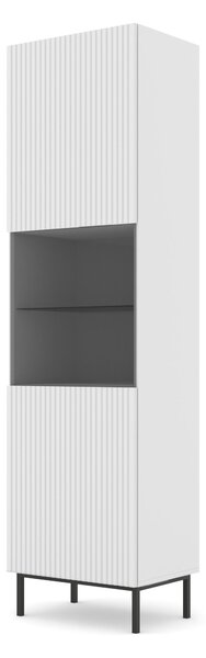 Zondo.hr Vitrina 1DS Rowanna (bijela + crna). 1125018