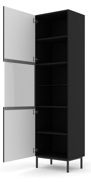 Zondo.hr Vitrina 1DS Rowanna (crna). 1125027