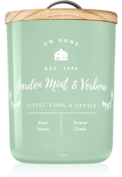 DW Home Farmhouse Garden Mint & Verbena mirisna svijeća 425 g