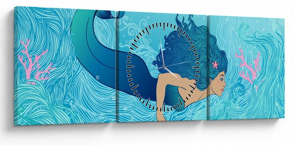 Slika - Mermaid (sa satom) (90x30 cm)