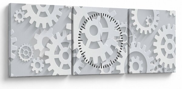 Slika - Gears (sa satom) (90x30 cm)