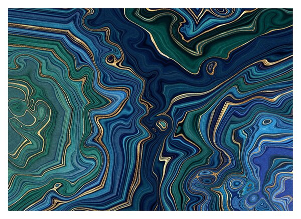 Staklena slika - Ahat marmor (70x50 cm)