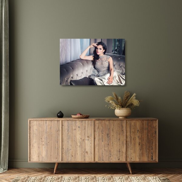 Staklena slika - Glamur (70x50 cm)