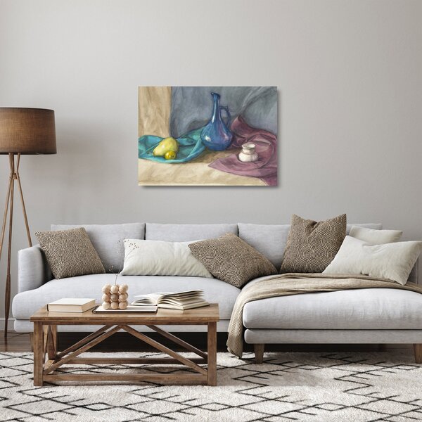 Staklena slika - Naslikano tihožitje (70x50 cm)