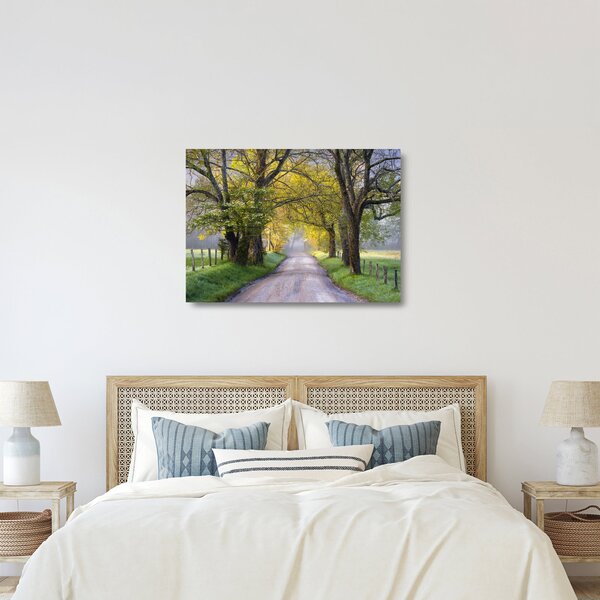 Staklena slika - Smoky Mountains, Gatlinburg, ZDA (70x50 cm)