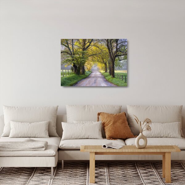 Staklena slika - Smoky Mountains, Gatlinburg, ZDA (70x50 cm)