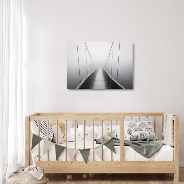 Staklena slika - Most v neznano (70x50 cm)
