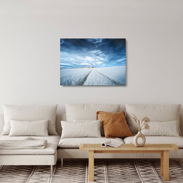 Staklena slika polja (70x50 cm)