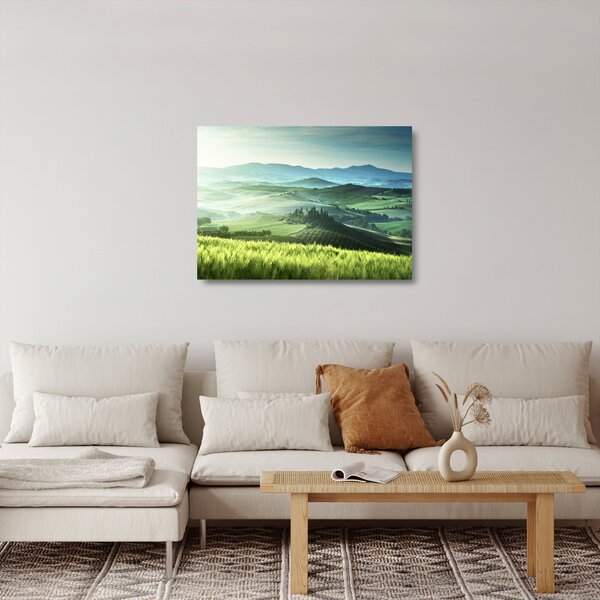 Staklena slika - Toskana, Italija (70x50 cm)