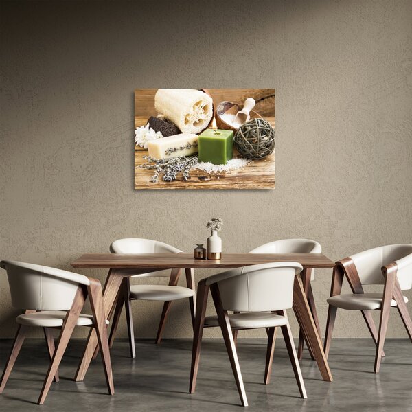 Staklena slika - Trenutek za sprostitev (70x50 cm)