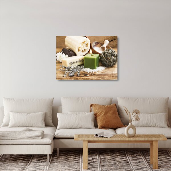 Staklena slika - Trenutek za sprostitev (70x50 cm)