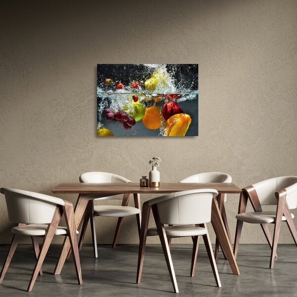 Staklena slika - Sadje (70x50 cm)