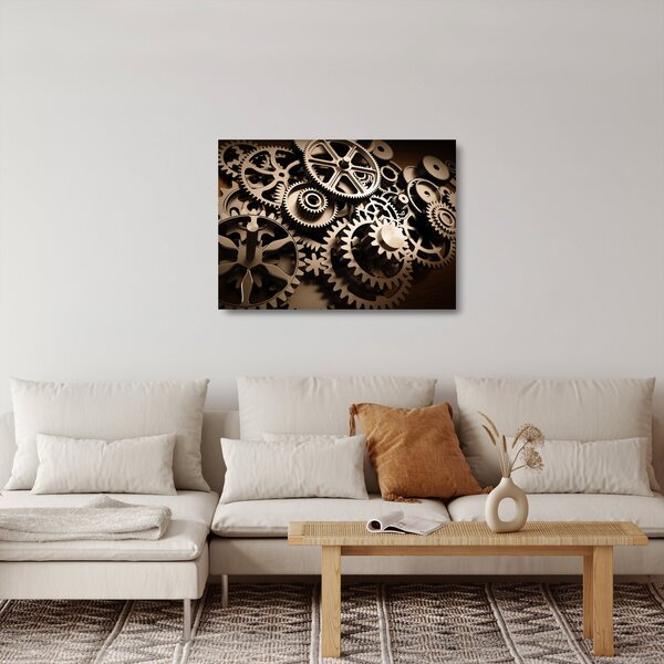 Staklena slika - Deli ure (70x50 cm)