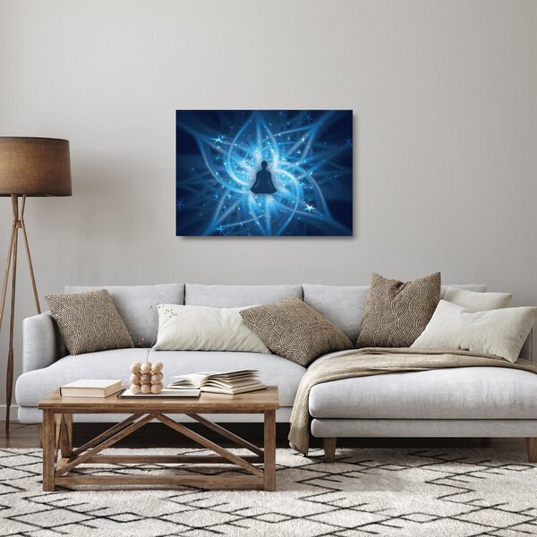 Staklena slika - Duhovna energija (70x50 cm)