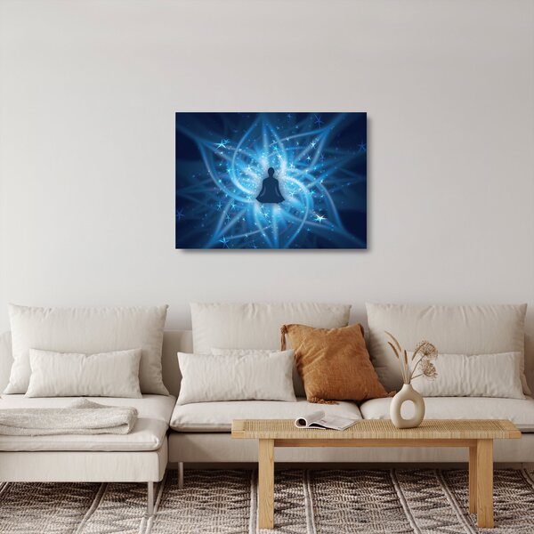 Staklena slika - Duhovna energija (70x50 cm)