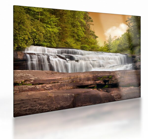 Staklena slika slapa (70x50 cm)