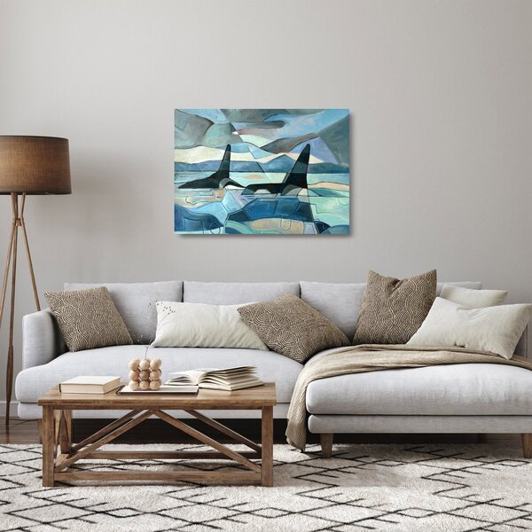Staklena slika - Orke (70x50 cm)
