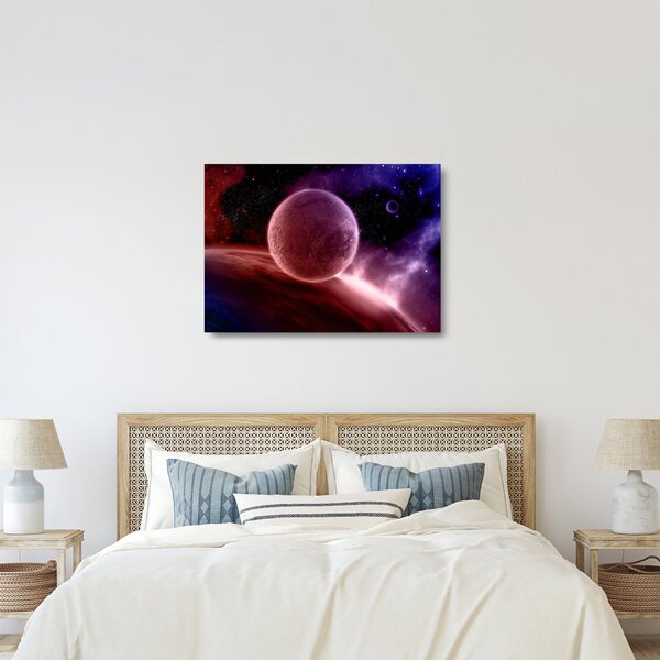 Staklena slika - Planet (70x50 cm)