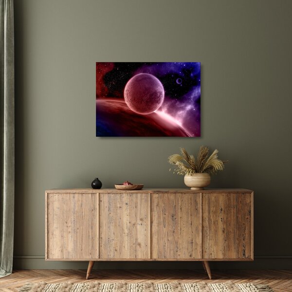 Staklena slika - Planet (70x50 cm)