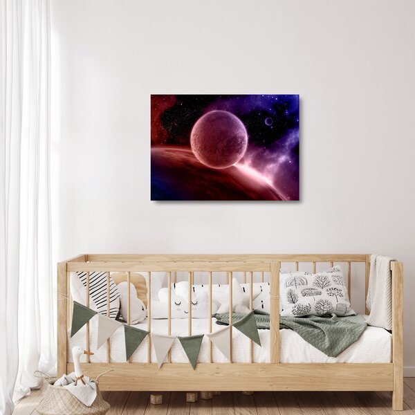 Staklena slika - Planet (70x50 cm)