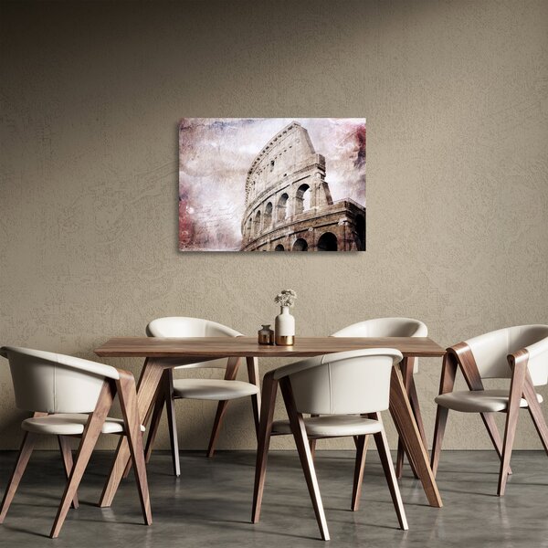Staklena slika - Kolosej, Rim, Italija (70x50 cm)
