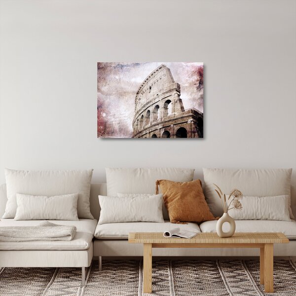 Staklena slika - Kolosej, Rim, Italija (70x50 cm)