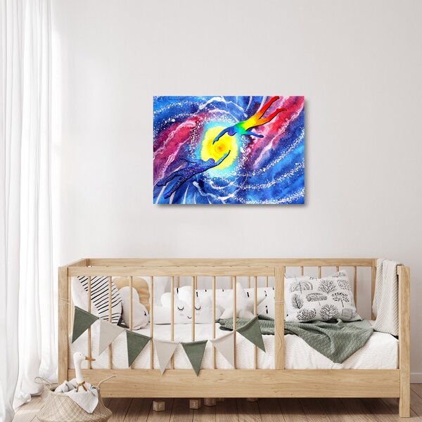 Staklena slika - dotik (70x50 cm)