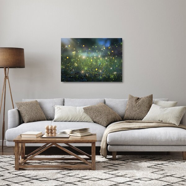 Staklena slika - Čarobna noč (70x50 cm)